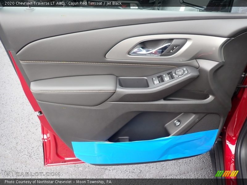 Cajun Red Tintcoat / Jet Black 2020 Chevrolet Traverse LT AWD