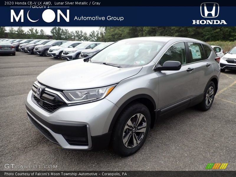 Lunar Silver Metallic / Gray 2020 Honda CR-V LX AWD