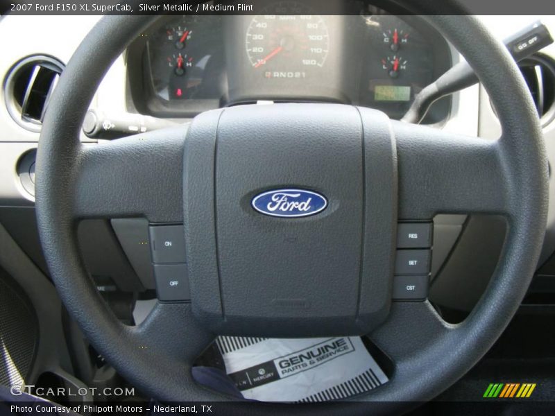 Silver Metallic / Medium Flint 2007 Ford F150 XL SuperCab