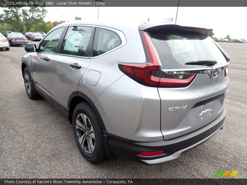 Lunar Silver Metallic / Gray 2020 Honda CR-V LX AWD
