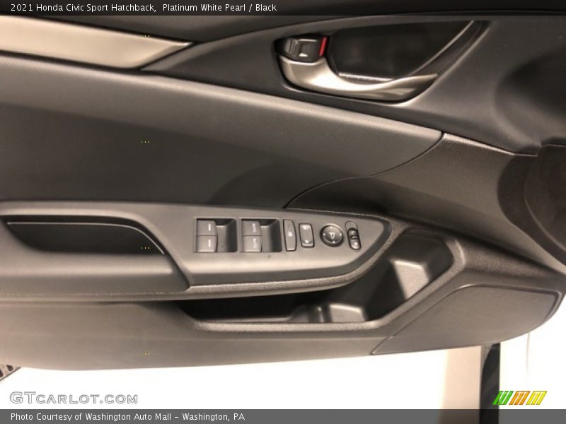 Door Panel of 2021 Civic Sport Hatchback