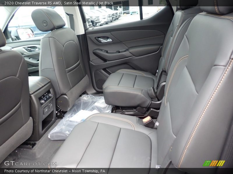 Satin Steel Metallic / Jet Black 2020 Chevrolet Traverse RS AWD