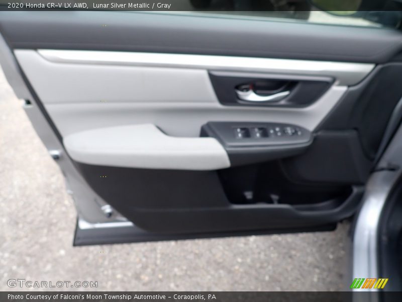 Lunar Silver Metallic / Gray 2020 Honda CR-V LX AWD