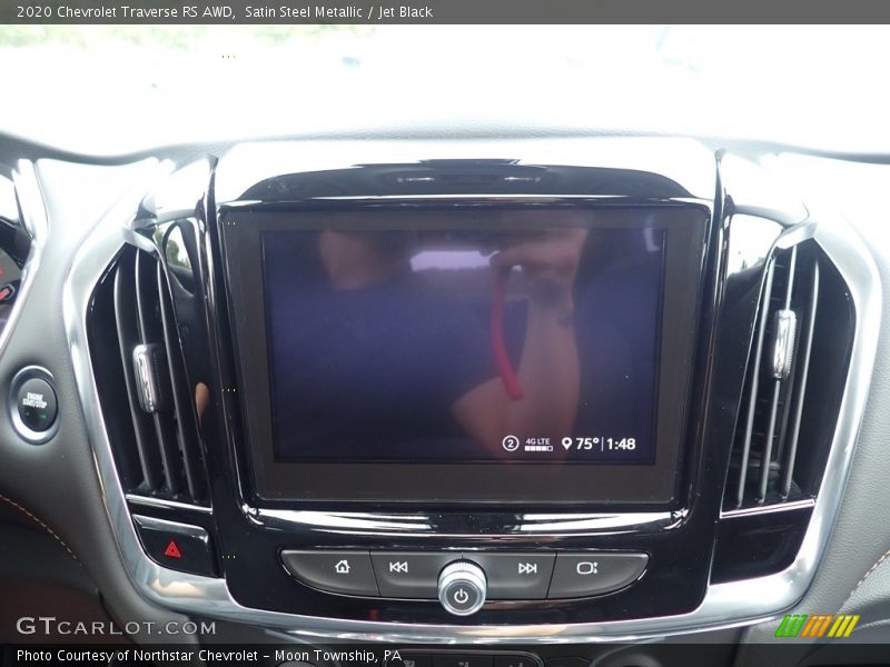 Satin Steel Metallic / Jet Black 2020 Chevrolet Traverse RS AWD