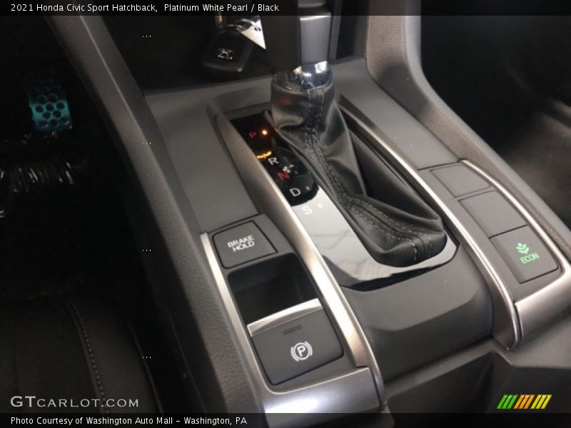  2021 Civic Sport Hatchback CVT Automatic Shifter