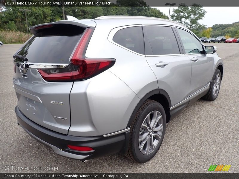 Lunar Silver Metallic / Black 2020 Honda CR-V Touring AWD