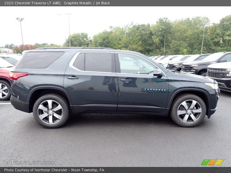 Graphite Metallic / Jet Black 2020 Chevrolet Traverse LT AWD