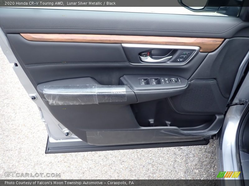 Lunar Silver Metallic / Black 2020 Honda CR-V Touring AWD