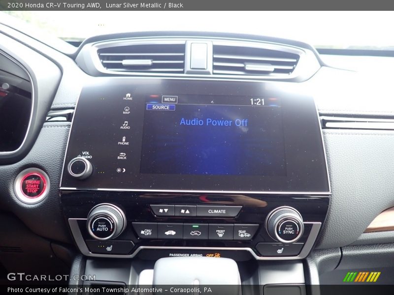 Controls of 2020 CR-V Touring AWD