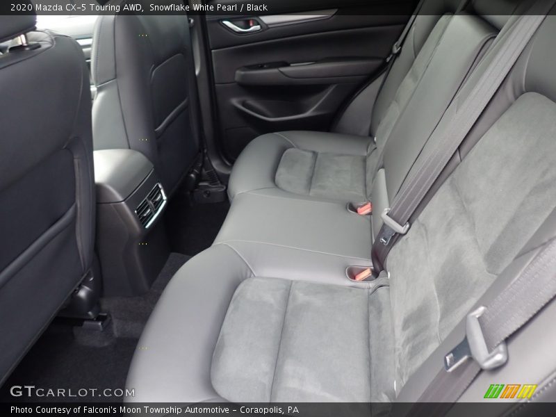 Snowflake White Pearl / Black 2020 Mazda CX-5 Touring AWD