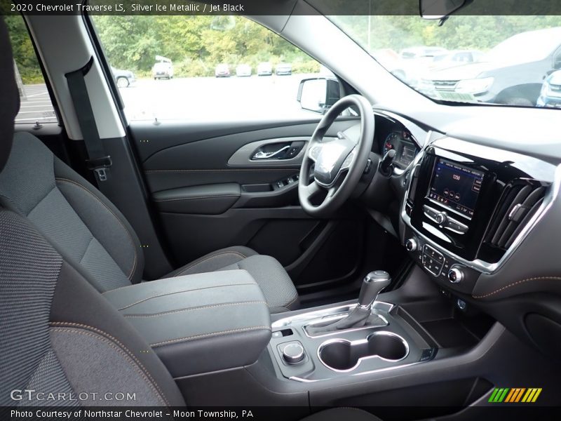 Silver Ice Metallic / Jet Black 2020 Chevrolet Traverse LS