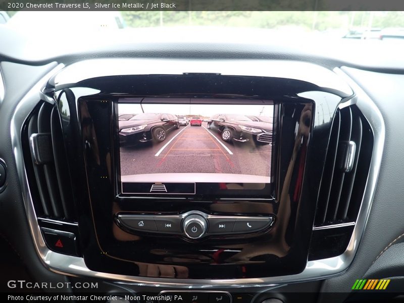 Silver Ice Metallic / Jet Black 2020 Chevrolet Traverse LS
