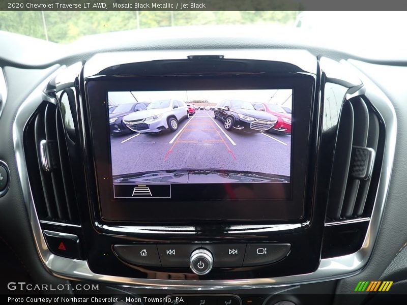 Mosaic Black Metallic / Jet Black 2020 Chevrolet Traverse LT AWD