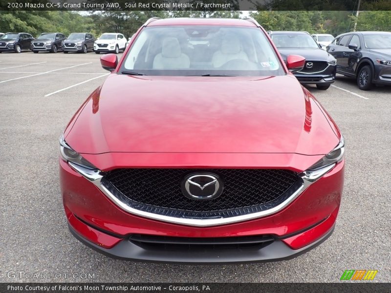 Soul Red Crystal Metallic / Parchment 2020 Mazda CX-5 Grand Touring AWD