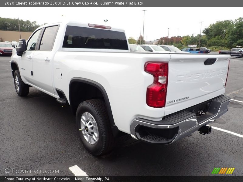 Summit White / Jet Black 2020 Chevrolet Silverado 2500HD LT Crew Cab 4x4