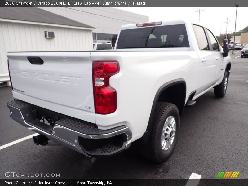 Summit White / Jet Black 2020 Chevrolet Silverado 2500HD LT Crew Cab 4x4