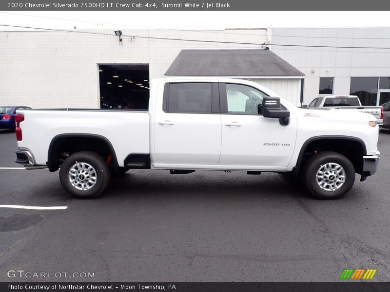 Summit White / Jet Black 2020 Chevrolet Silverado 2500HD LT Crew Cab 4x4