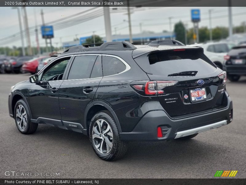 Crystal Black Silica / Slate Black 2020 Subaru Outback Limited XT