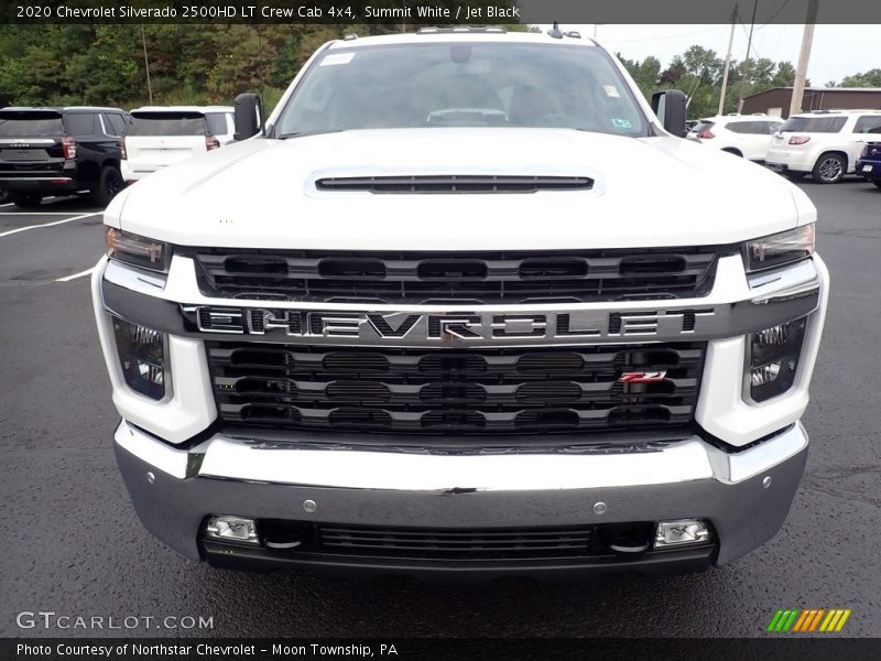 Summit White / Jet Black 2020 Chevrolet Silverado 2500HD LT Crew Cab 4x4