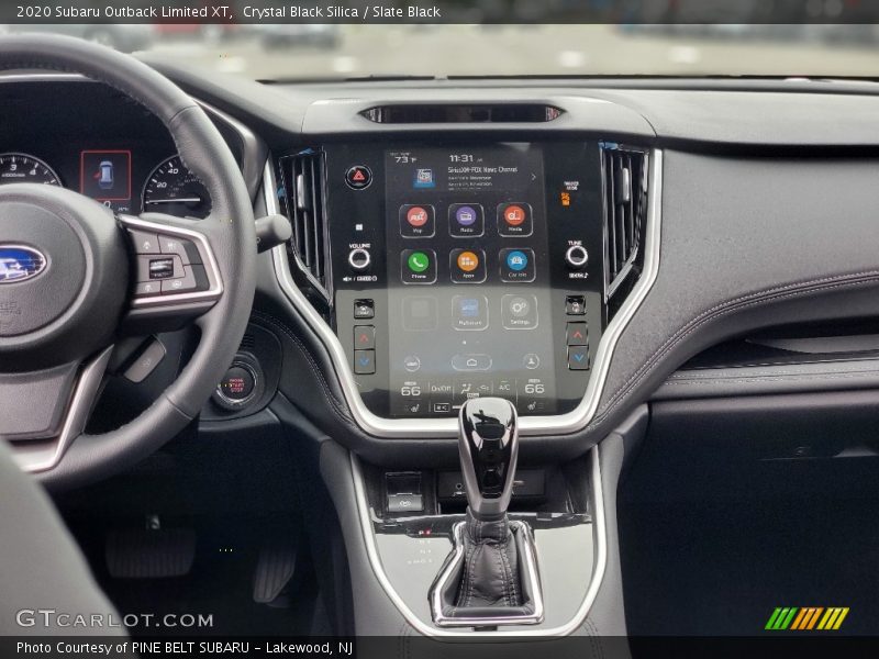 Controls of 2020 Outback Limited XT
