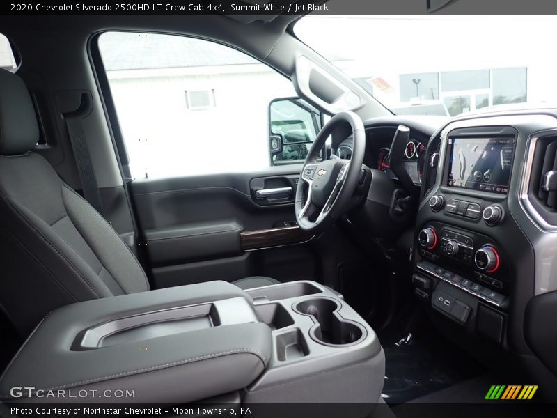 Summit White / Jet Black 2020 Chevrolet Silverado 2500HD LT Crew Cab 4x4