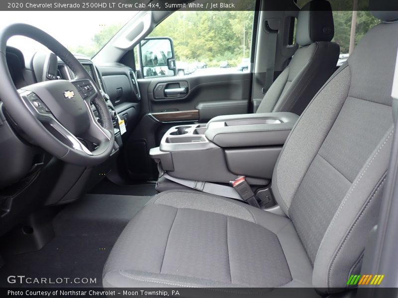 Summit White / Jet Black 2020 Chevrolet Silverado 2500HD LT Crew Cab 4x4