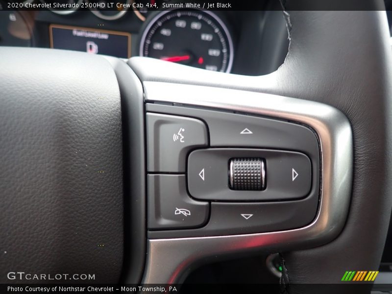 Summit White / Jet Black 2020 Chevrolet Silverado 2500HD LT Crew Cab 4x4
