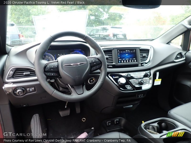 Front Seat of 2020 Pacifica Touring L