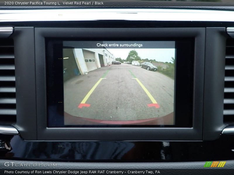 Velvet Red Pearl / Black 2020 Chrysler Pacifica Touring L