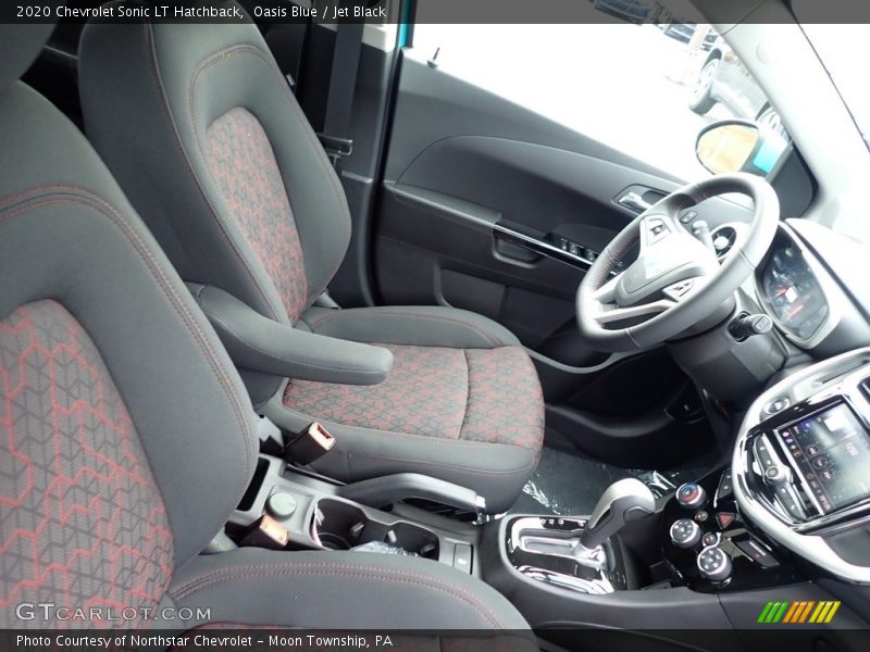 Front Seat of 2020 Sonic LT Hatchback