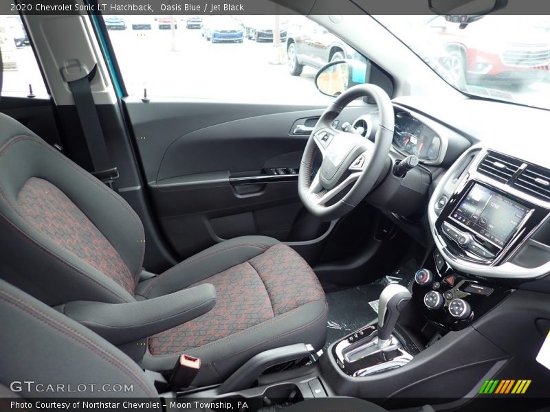 Front Seat of 2020 Sonic LT Hatchback