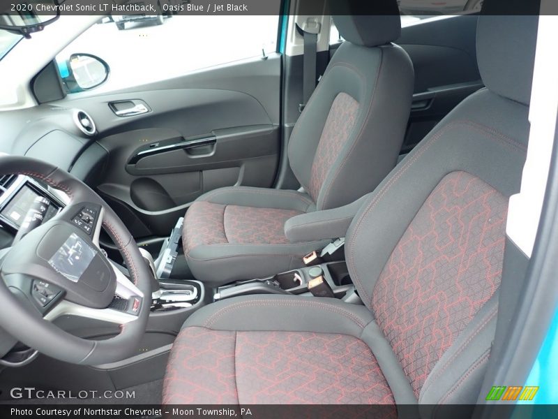 Front Seat of 2020 Sonic LT Hatchback