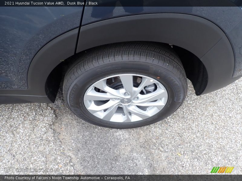 Dusk Blue / Black 2021 Hyundai Tucson Value AWD