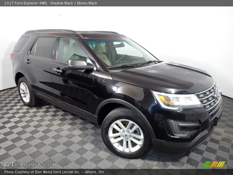 Shadow Black / Ebony Black 2017 Ford Explorer 4WD