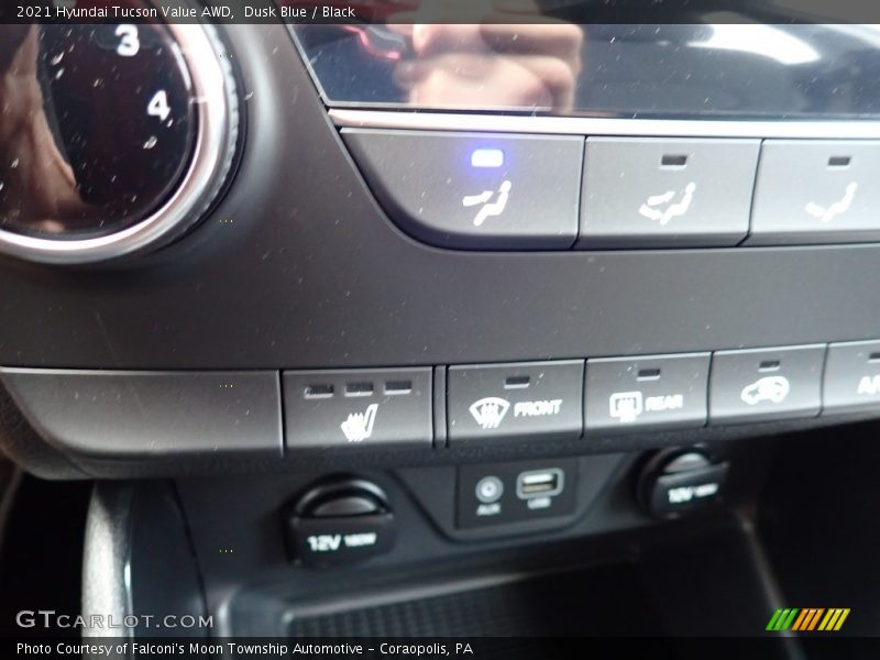 Dusk Blue / Black 2021 Hyundai Tucson Value AWD