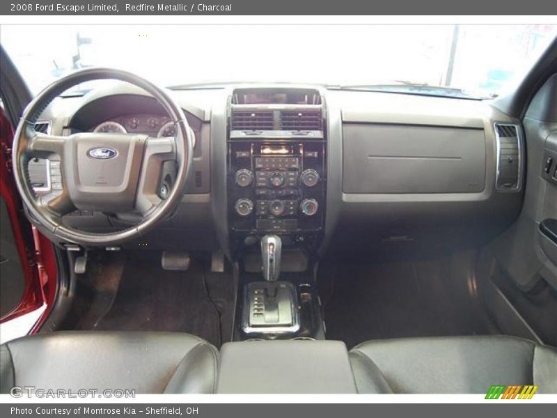 Redfire Metallic / Charcoal 2008 Ford Escape Limited