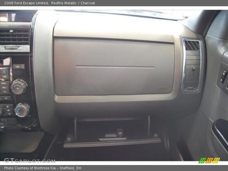 Redfire Metallic / Charcoal 2008 Ford Escape Limited