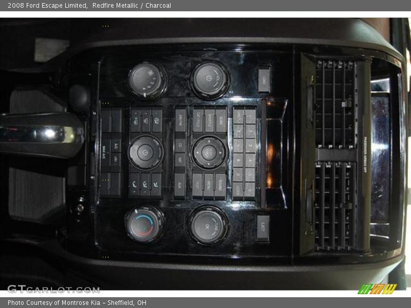 Redfire Metallic / Charcoal 2008 Ford Escape Limited