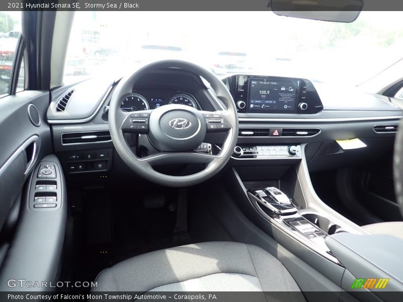  2021 Sonata SE Black Interior