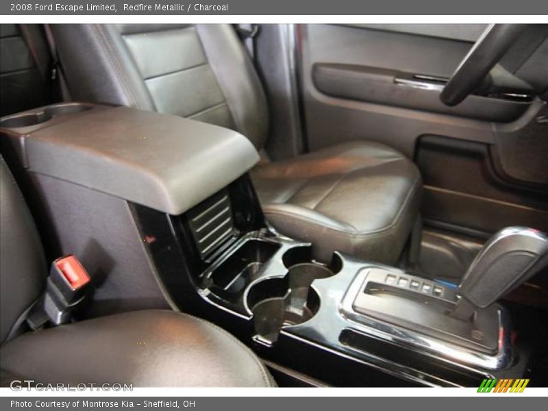 Redfire Metallic / Charcoal 2008 Ford Escape Limited