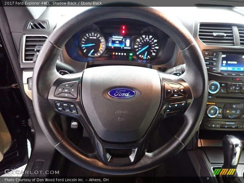Shadow Black / Ebony Black 2017 Ford Explorer 4WD