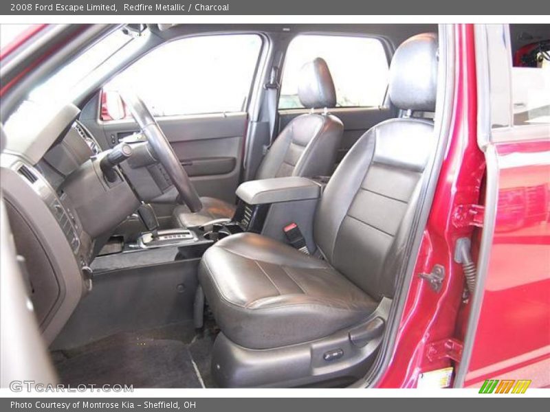 Redfire Metallic / Charcoal 2008 Ford Escape Limited