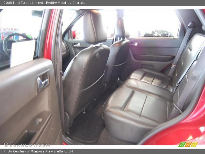Redfire Metallic / Charcoal 2008 Ford Escape Limited