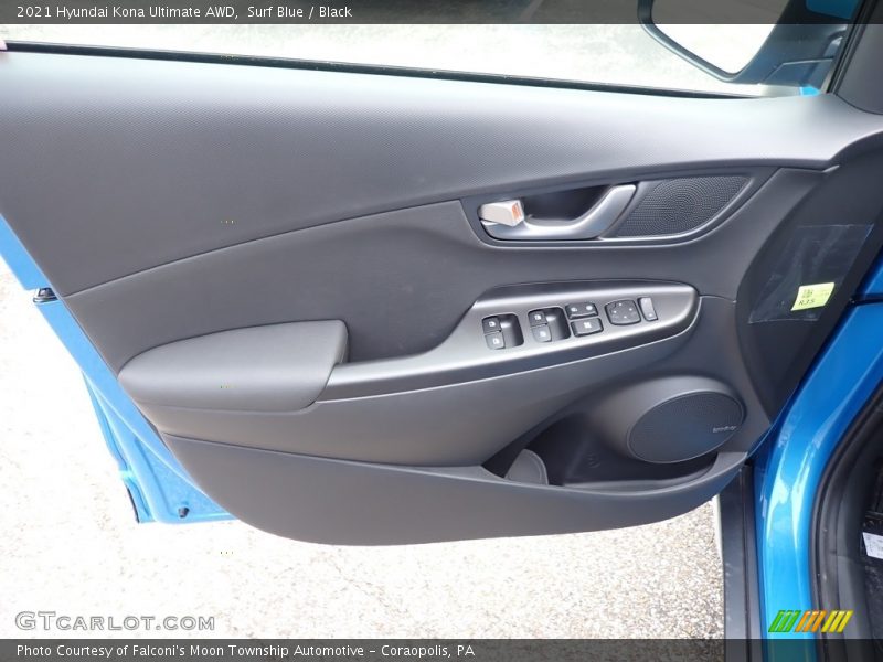 Door Panel of 2021 Kona Ultimate AWD