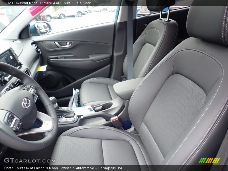 Front Seat of 2021 Kona Ultimate AWD