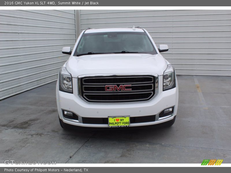 Summit White / Jet Black 2016 GMC Yukon XL SLT 4WD