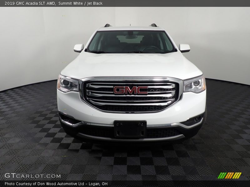 Summit White / Jet Black 2019 GMC Acadia SLT AWD