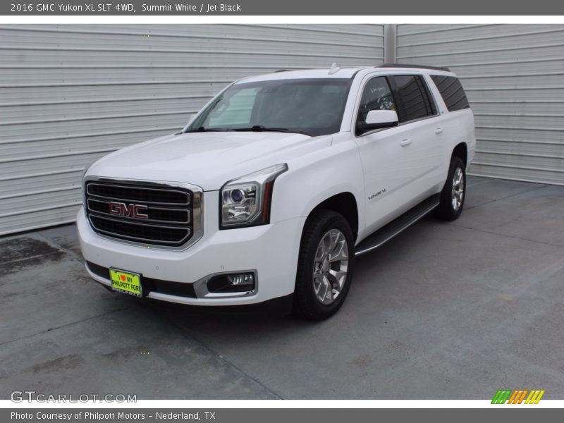 Summit White / Jet Black 2016 GMC Yukon XL SLT 4WD