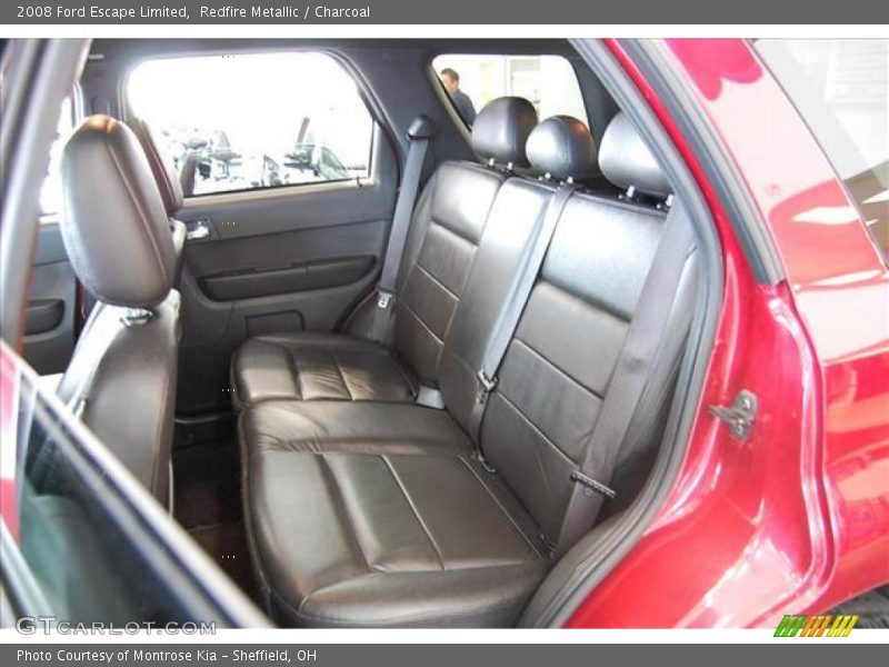 Redfire Metallic / Charcoal 2008 Ford Escape Limited