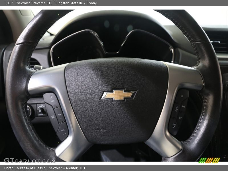 Tungsten Metallic / Ebony 2017 Chevrolet Traverse LT